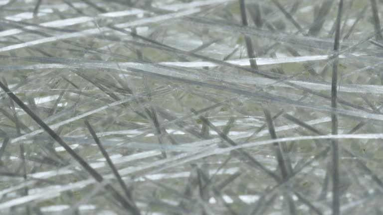 Rolls of fiberglass fabric